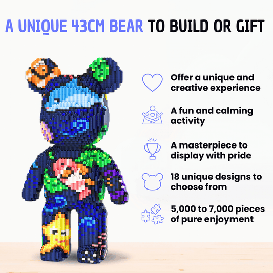 Pixi Bear™ Giant 43cm Buildable Bear